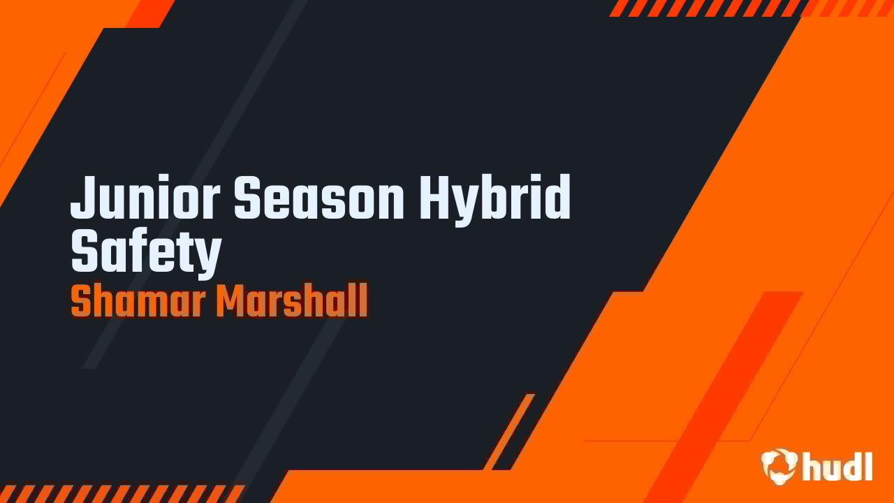 TwinShamar2's tweet card. Junior Season Hybrid Safety