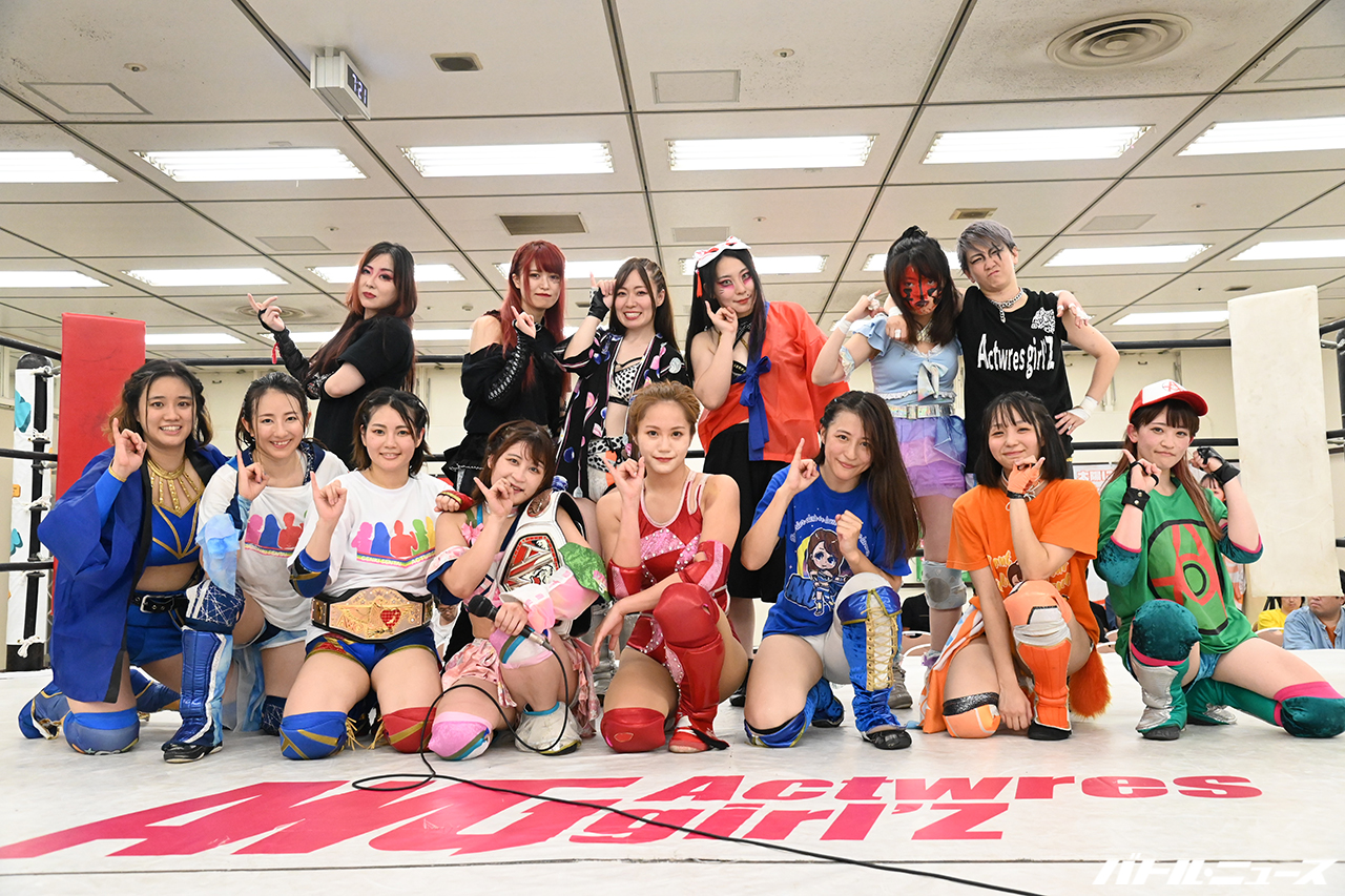 btln's tweet card. ACTwrestling横浜公演『ACTWRES SENGOKU SERIES『HIKARI WO HANATSU』』日程：7月26日(土)開始：17:30会場：横浜産貿ホール・マリネリア観衆：126...