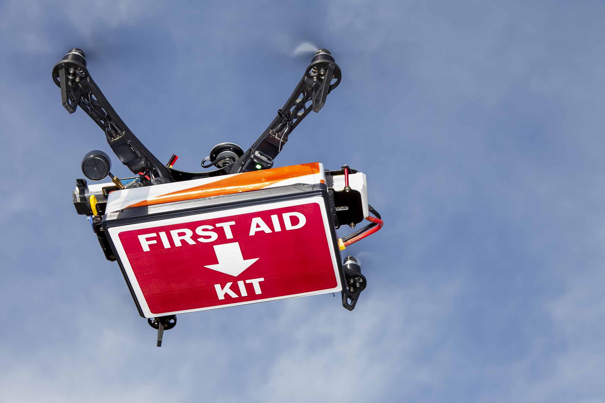 jemsconnect's tweet card. Innovations like drones and self-driving ambulances offer better outcomes while regulatory, technical and trust barriers remain.