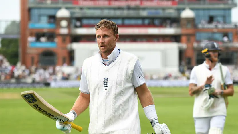ICC's tweet card. The England talisman rose to second in the all time tally for runs in Men’s Tests.