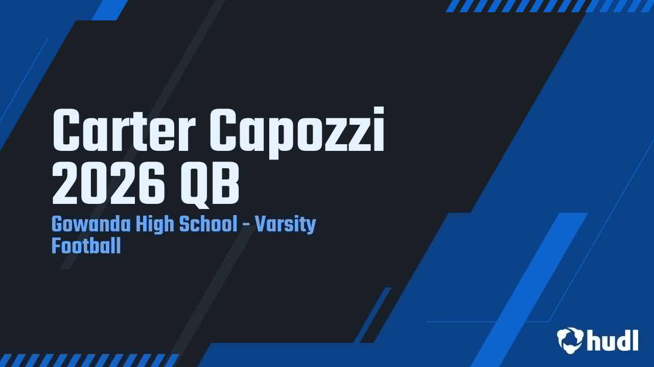 ccapozzi02's tweet card. Carter Capozzi 2026 QB