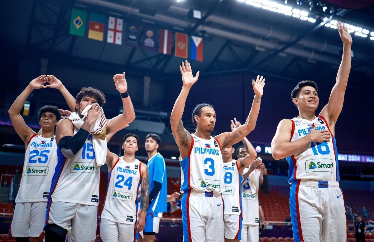 rapplerdotcom's tweet card. Gilas Pilipinas gets back together for the FIBA Asia Cup with hopes of a deep run after a disappointing exit in the previous edition