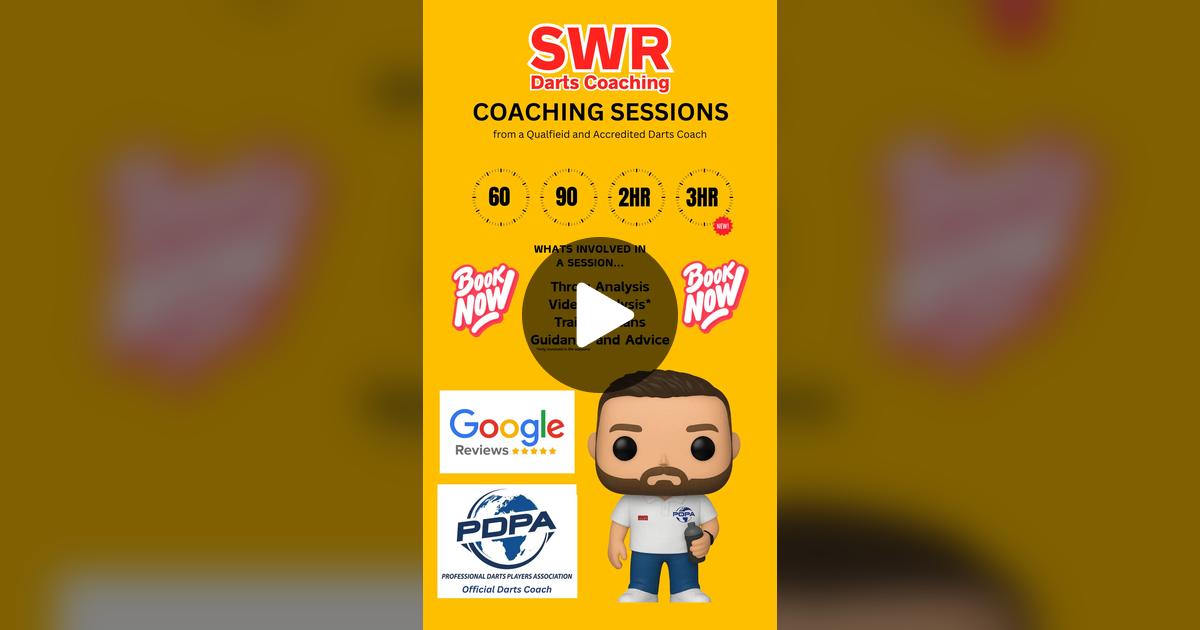 SWRDartsCoach's tweet card. Check out SWR Darts Coaching’s post.