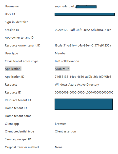 sapirxfed's tweet card. Just a small experiment to see what shows up (and what doesn’t) in Entra logs when using undocumented APIs. I poked around some lesser-known endpoints, checked how they interact with GraphActivityL…