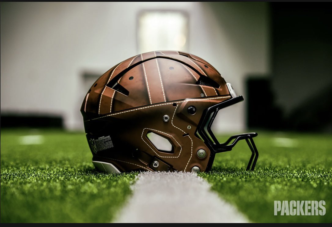 ZoneCoverageMN's tweet card. Earlier this summer, Andrew Lind at sportslogos.net reported that the Green Bay Packers would be introducing a new helmet for the upcoming season. The