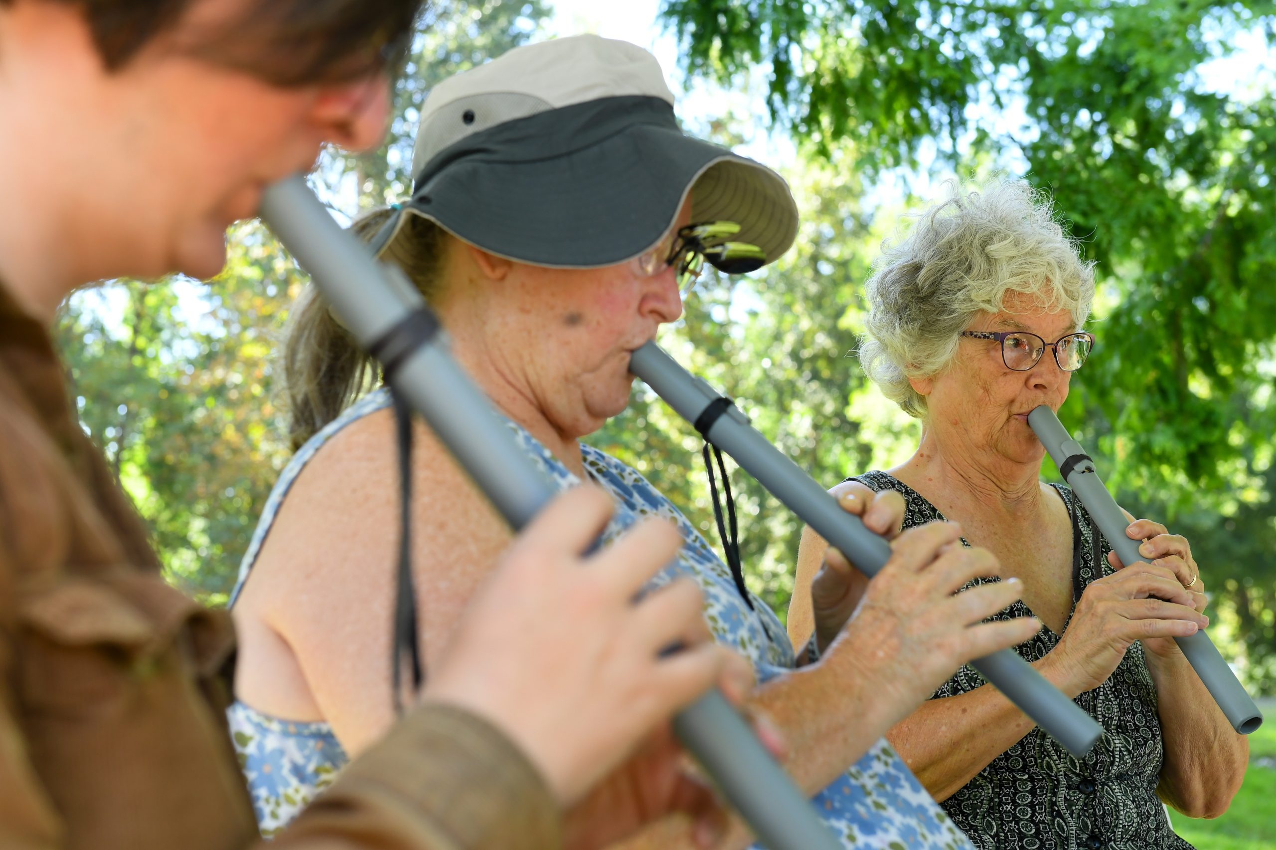 Lookout_ES's tweet card. The three-day flute festival in Springfield has become the preeminent flute festival in the Pacific Northwest. It all started with an Eastern red cedar.