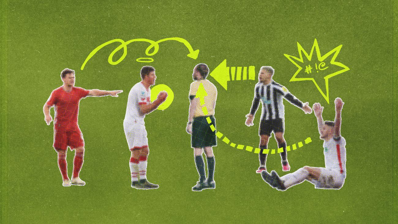 CollinasErben's tweet card. Können Männer Fußball spielen, ohne Schiedsrichter anzubrüllen? Eine Mannschaft wollte es eine halbe Saison lang ausprobieren. Wir waren mit der Kamera dabei.