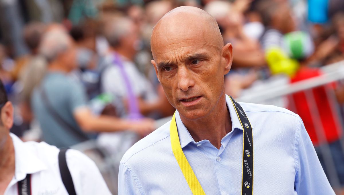 geraldinehallot's tweet card. C’est l’un des hommes les plus puissants du cyclisme. Mauro Gianetti est le manager de l’équipe UAE, où évolue Pogacar. C’est aussi un ancien coureur dont la carrière a été entachée par le dopage....