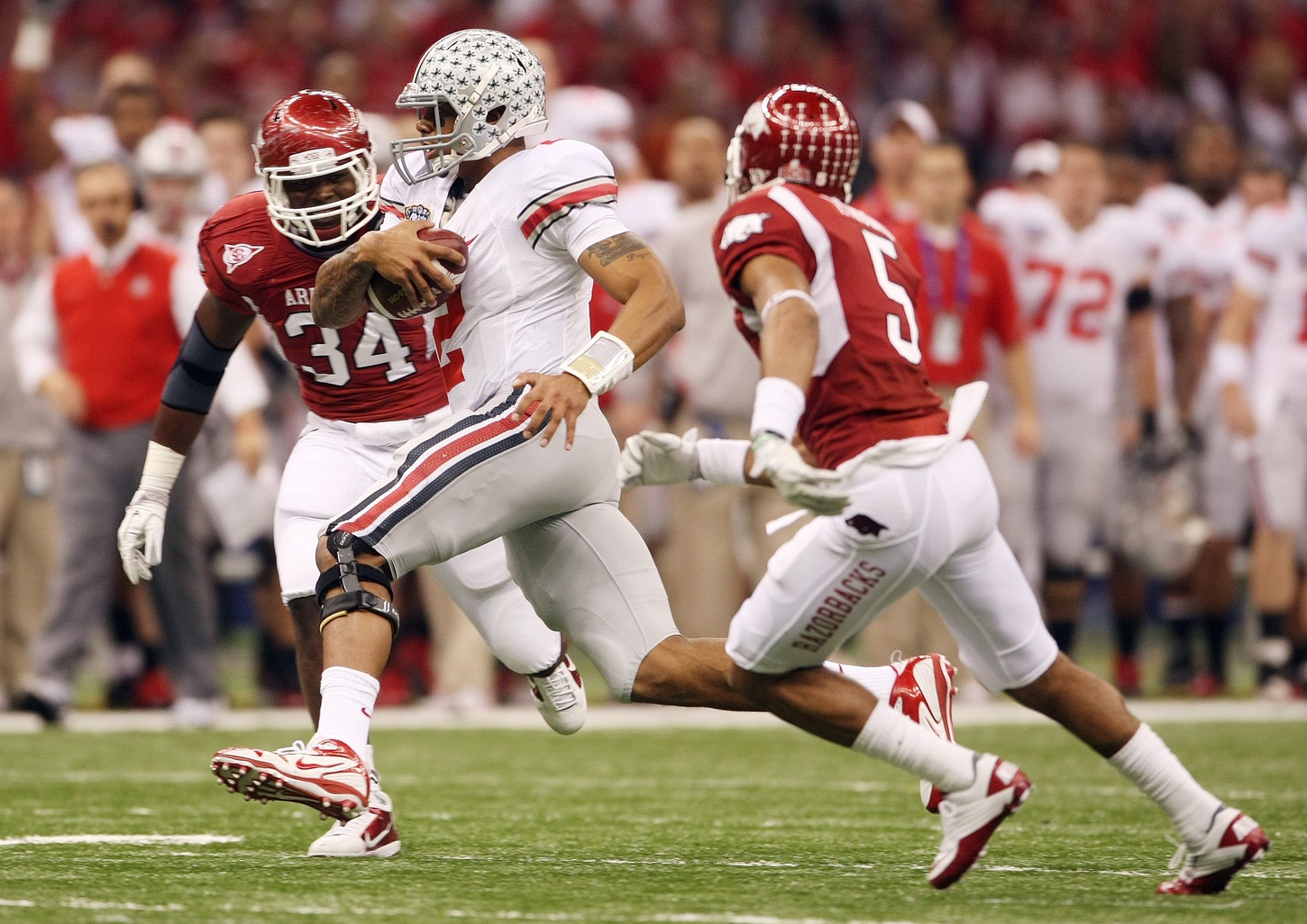 RaymondMaae's tweet card. The former Ohio State star is among a wave of collegiate athletes seeking backpay from the NCAA years after their school careers ended.