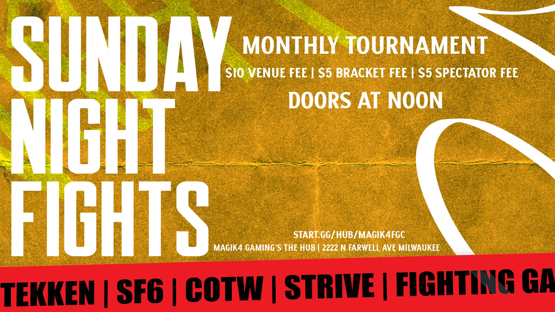 lizardman301's tweet card. The best place for Sunday Night Fights Vol.47 brackets, streams, standings and schedules all in one place!
