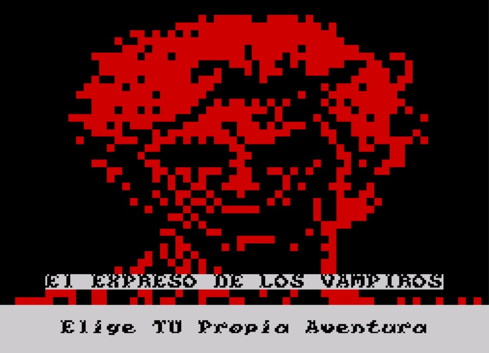 caad_es's tweet card. Acaba de aparecer una nueva aventura por opciones: El Expreso de los Vampiros, de Arnau Jess. La aventura, escrita íntegramente en BASIC para ZX Spectrum, y que puedes descargarte desde la página del...