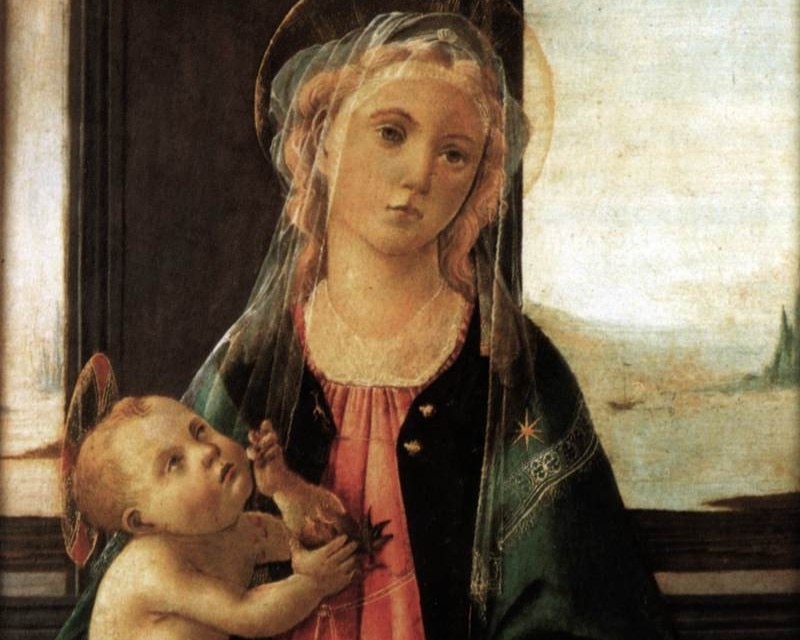DomusWeb's tweet card. A work attributed to either Sandro Botticelli or Filippino Lippi—two giants of Italian Renaissance painting—makes the sea a symbolic horizon: the landscape becomes consciousness, the sacred becomes...