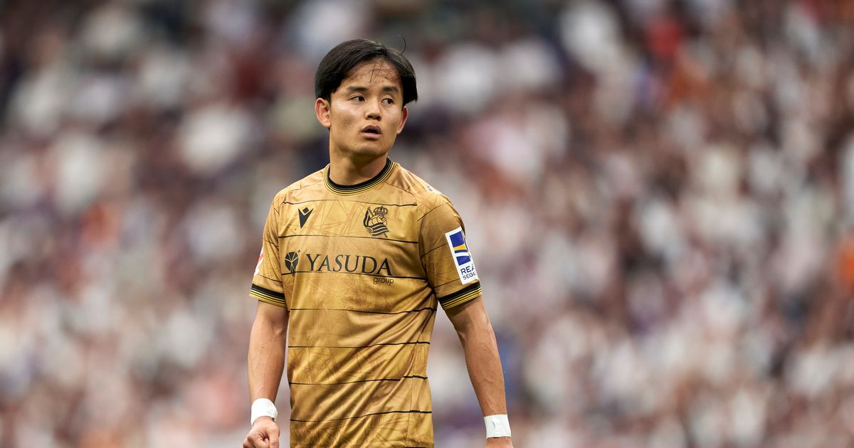ConnorOn95's tweet card. Everton are interested in signing Takefusa Kubo from Real Sociedad