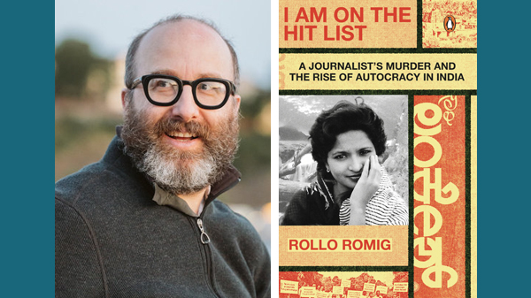 amitpal's tweet card. We discuss Pulitzer Prize finalist Rollo Romig's book, "I Am on the Hit List: A Journalist's Murder and the Rise of Autocracy in India."