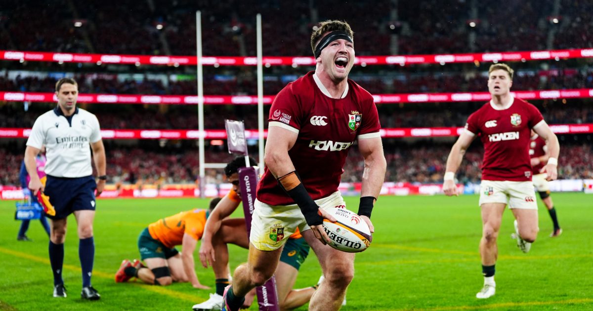 RugbyPass's tweet card. The Lions have wrapped up their 2025 series against Australia with a game to spare, but not everyone is impressed, particularly Springboks fans...