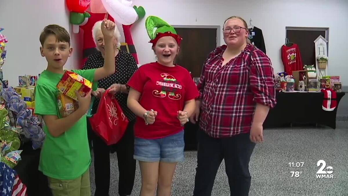 WMAR2News's tweet card. Santa Claus joined the quarter auction fundraiser organized in conjunction with Paddles Up, which supports a different charity each month. This month's proceeds will benefit the Believable Foundation.