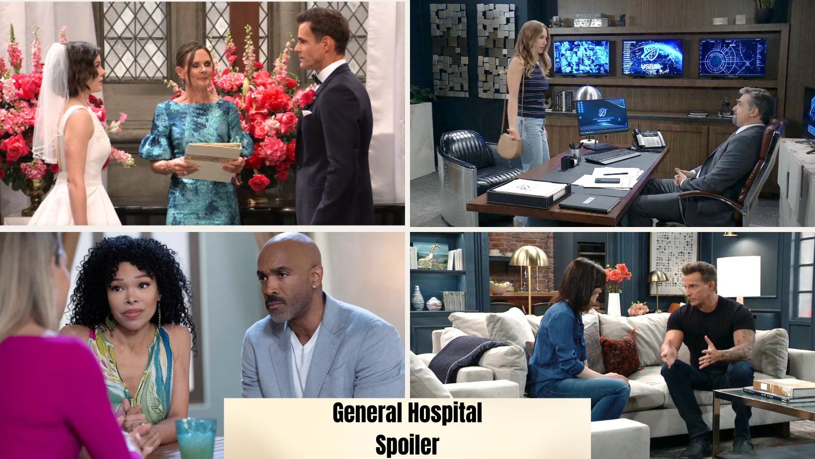 DaytimeSoapStop's tweet card. Drew and Willow’s wedding takes center stage General Hospital Weekly Spoilers: July 28th-August 1st, 2025Monday, July 28th.Drew and Willow’s wedding ceremony begins.Jason tracks down Obrecht.Brennan...