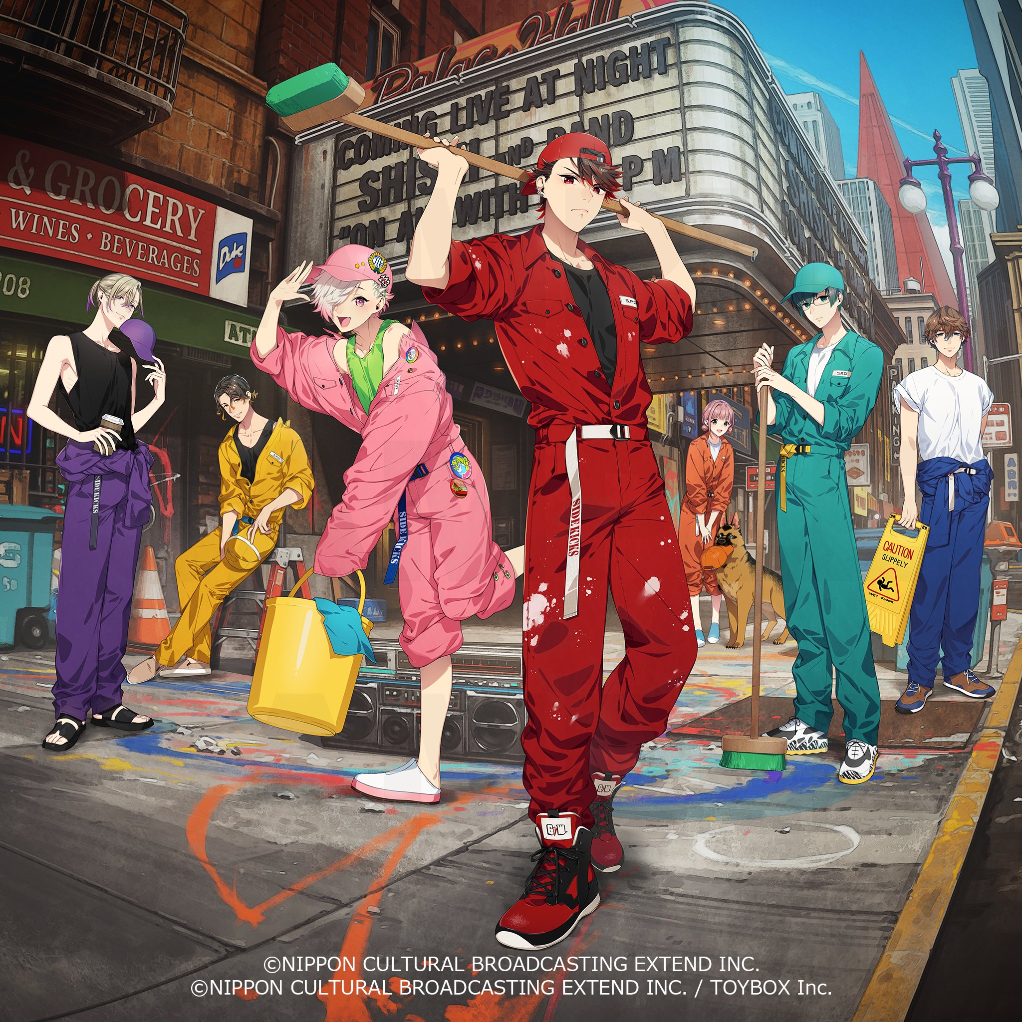 uchi_P_'s tweet card. Nintendo Switch ゲーム「Side Kicks! beyond（サイドキックス ビヨンド）」