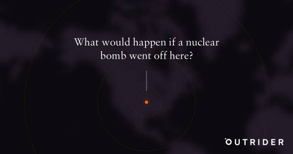 OutriderFdn's tweet card. Experience the power of a low-yield nuclear weapon in your area