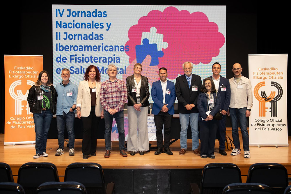 WorldPhysioMH's tweet card. San Sebastián hosted a landmark event in the field of physiotherapy in mental health: the 4th National and 2nd Ibero-American Conference on Physiotherapy in Mental Health, organized by the Spanish...