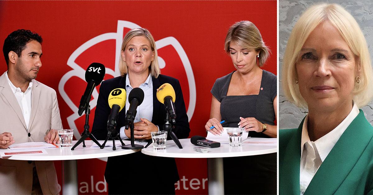 ABDebatt's tweet card. Moderaterna: Partiet vänder kappan efter vinden
