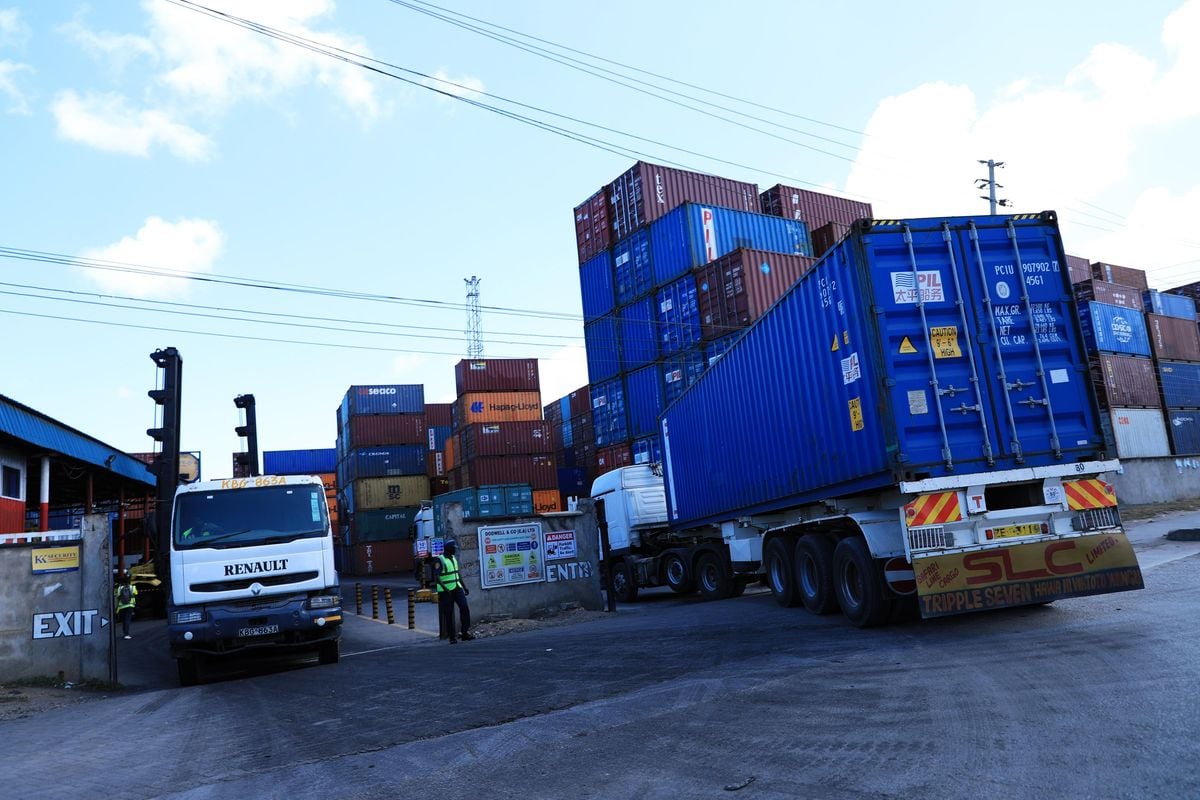 The_EastAfrican's tweet card. The workers boycotted work this week to demand better pay, disrupting the supply chain in the logistics industry.