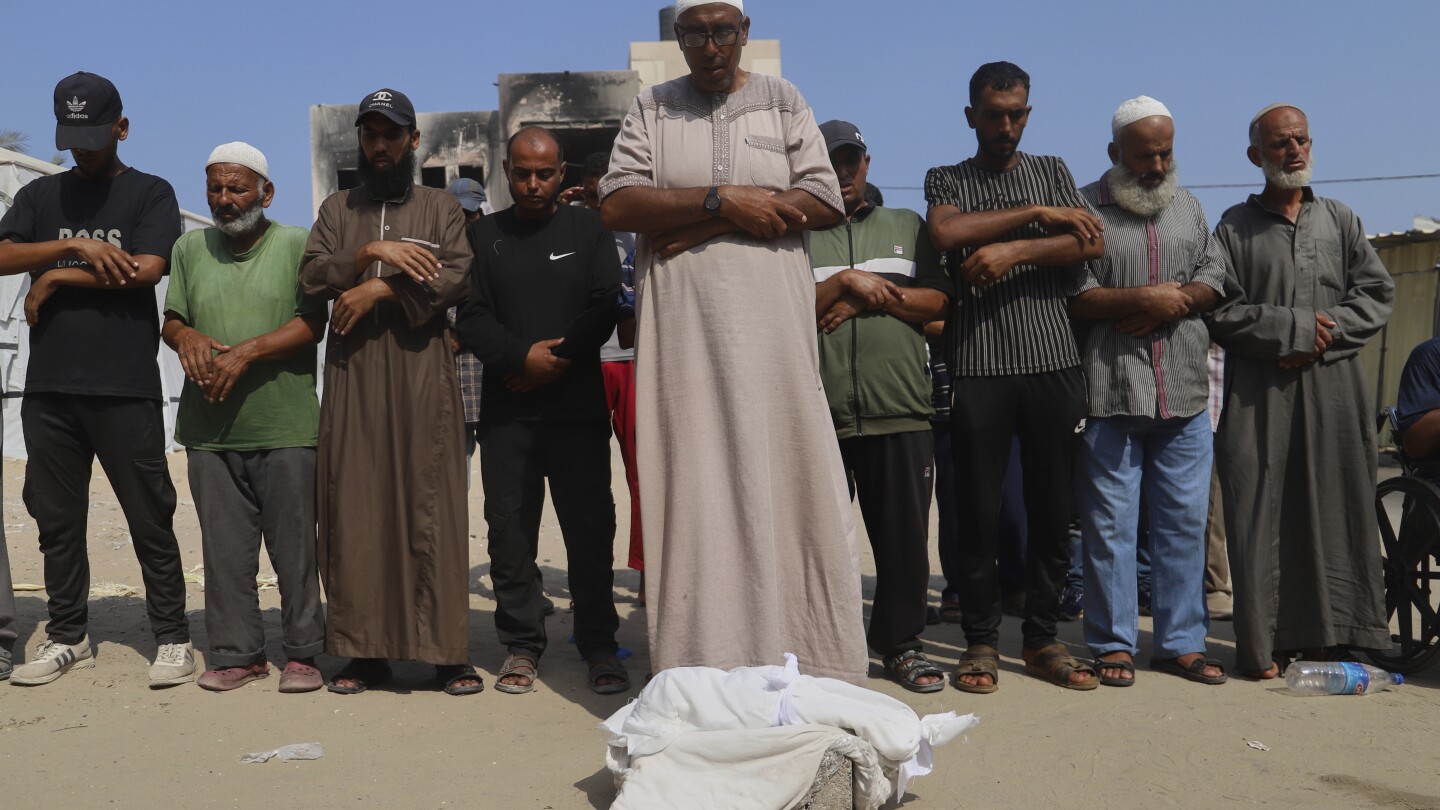 EECastilloAP's tweet card. The latest child to starve to death in Gaza weighed less than when she was born. The body of 5-month-old Zainab Abu Halib arrived at a hospital in southern Gaza on Friday and her family buried her on...