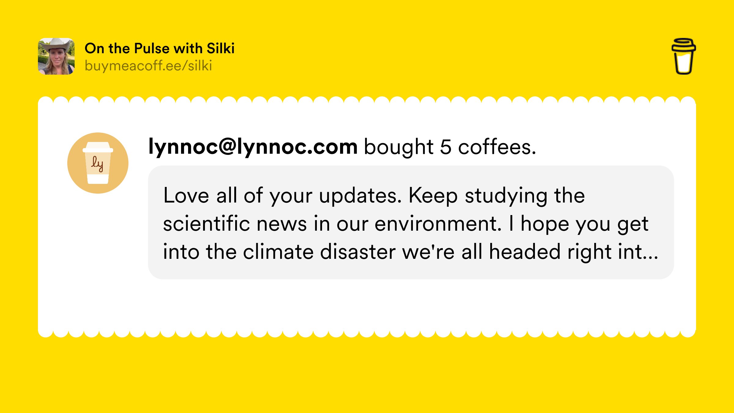 lynnoc's tweet card. Hi everyone, I am very grateful for your ongoing support of my Channel. Thanks for being there and giving me the opportunity to create content for you. I am a coffee addict, I admit and a night owl, s