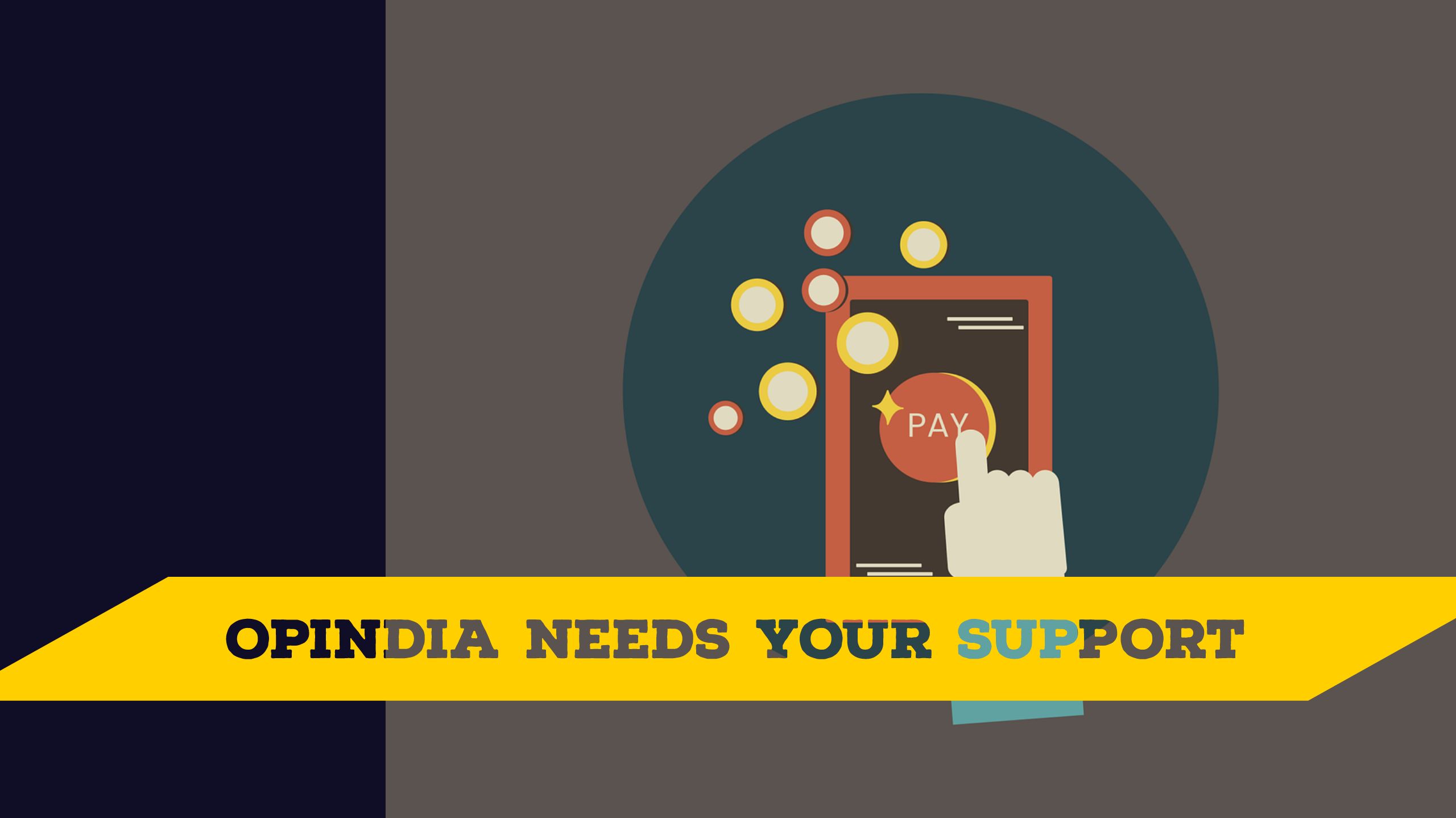 OpIndia_com's tweet card. Pay any amount you deem fit for our content. Enter an amount and pay by credit card, net banking, UPI, or mobile wallets.