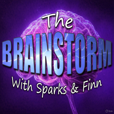 Anvil_Aquarius's tweet card. Welcome to the Brainstorm with Sparks & Finn. A podcast where we brainstorm the science and philosophy of a new age—an electric universe age, and what it means for the human race, past, present, and...