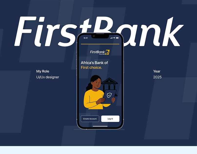 Teee_ui's tweet card. First bank User flow