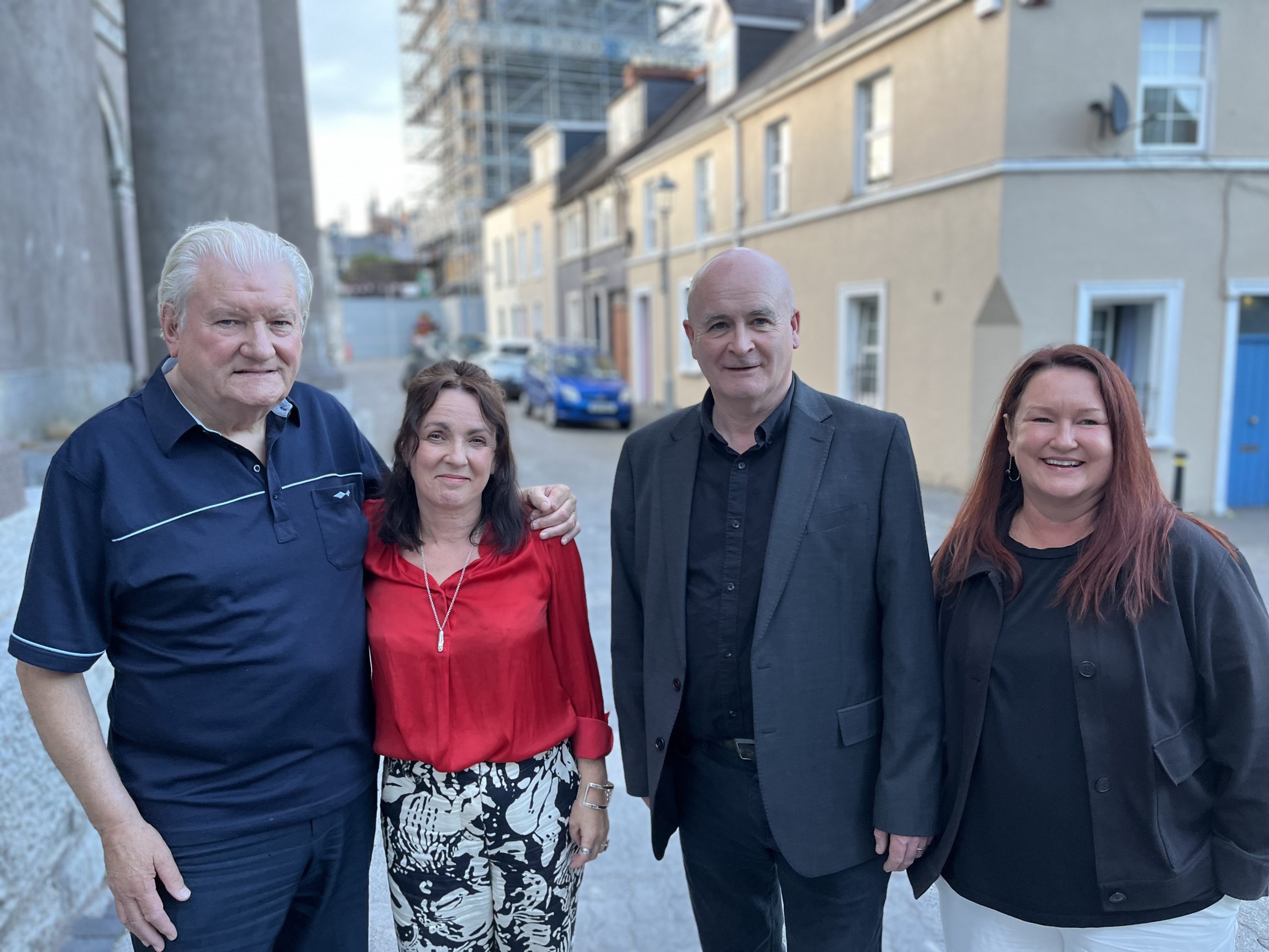 SIPTU's tweet card. Trade Union leader Mick Lynch highlights the use of famine and hunger as a weapon of genocide in Gaza, and historically in Ireland.