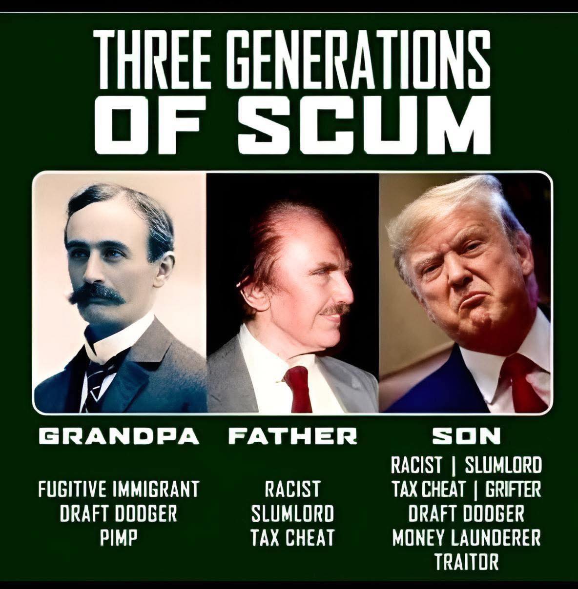 redot2005's tweet card. Fascist felon scum!