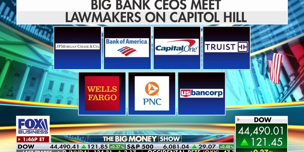 Grady_Trimble's tweet card. FOX Business correspondent Grady Trimble covers what bank CEOs have to say to claims they debank conservatives on 'The Big Money Show.'