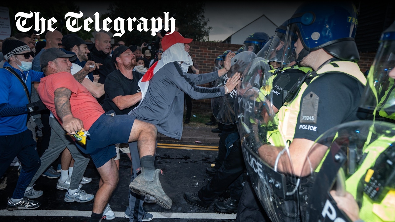 NathanRobinsUK's tweet card. Council reveals number of asylum seekers could rise by 50pc at facility close to scene of protests
