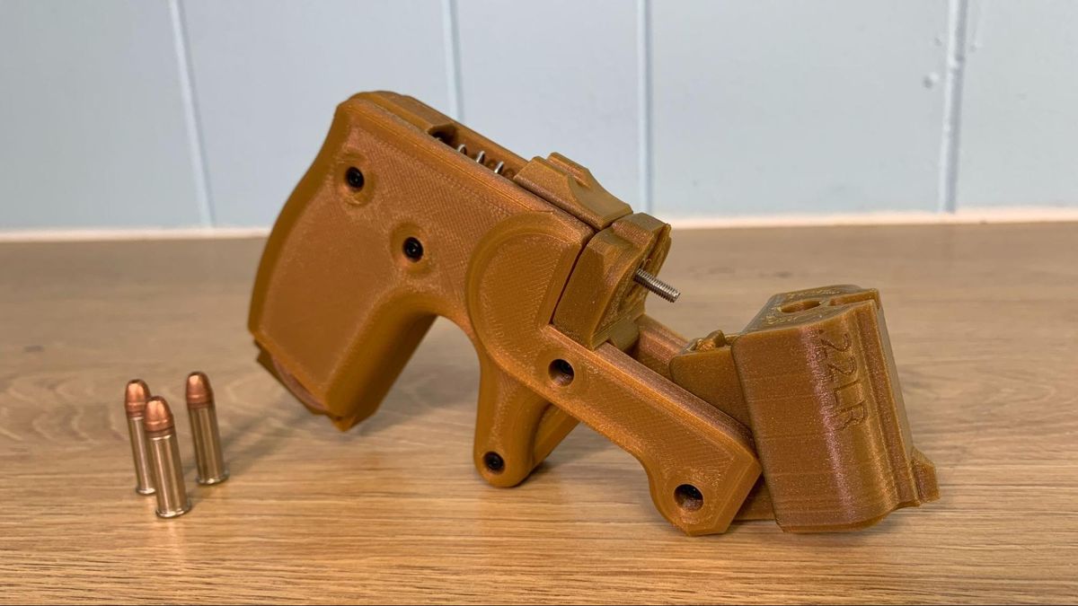 anjbryant's tweet card. Can AI prevent users from printing firearms?
