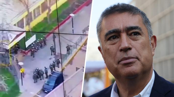 JavierCouso6's tweet card. Además, el alcalde de Santiago informó que "hay gente que son apoderados hace 20 años de distintos alumnos" vinculados con hechos violentos y que ya identificaron a algunos "overoles blancos".
