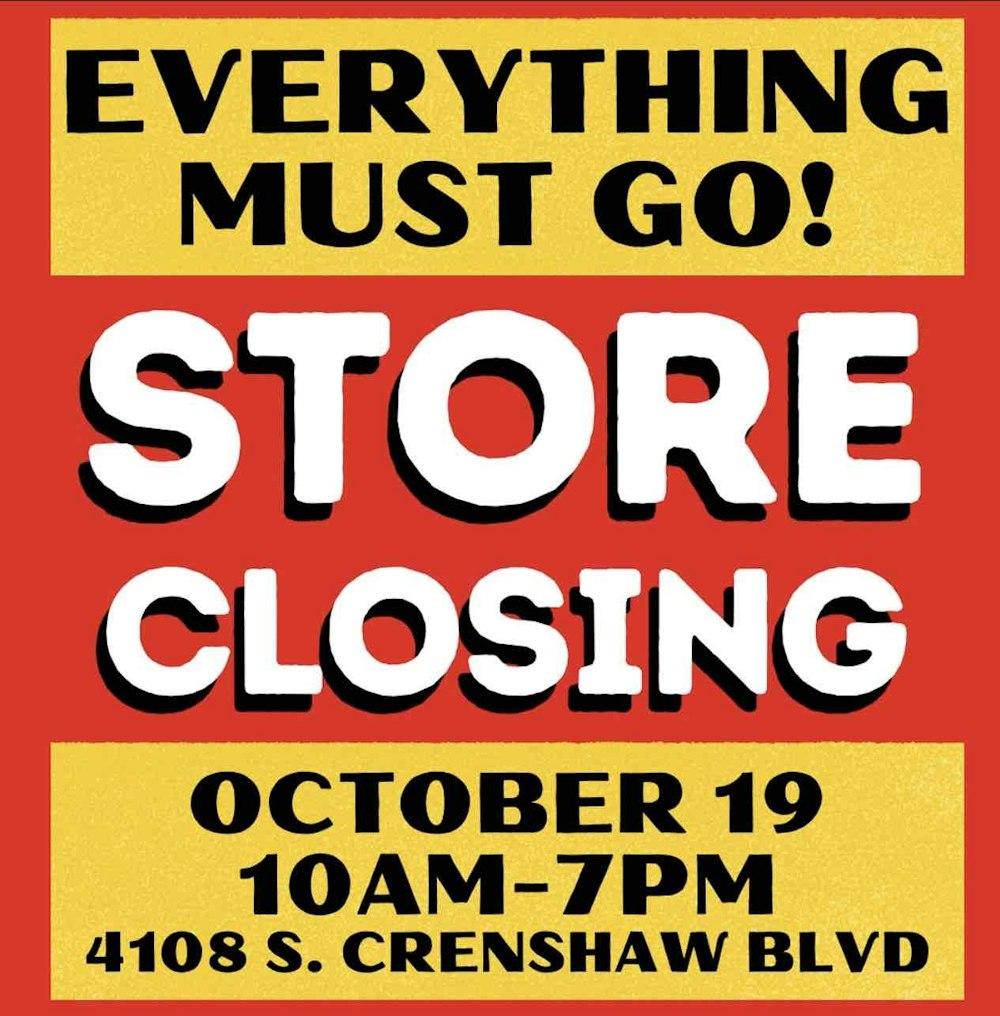 fullyloadedLA_'s tweet card. On Saturday, October 19th, our Crenshaw location will have its final in-person shopping day during the Taste of Soul Food Festival, and we want to invite our friends and family to join us for one...