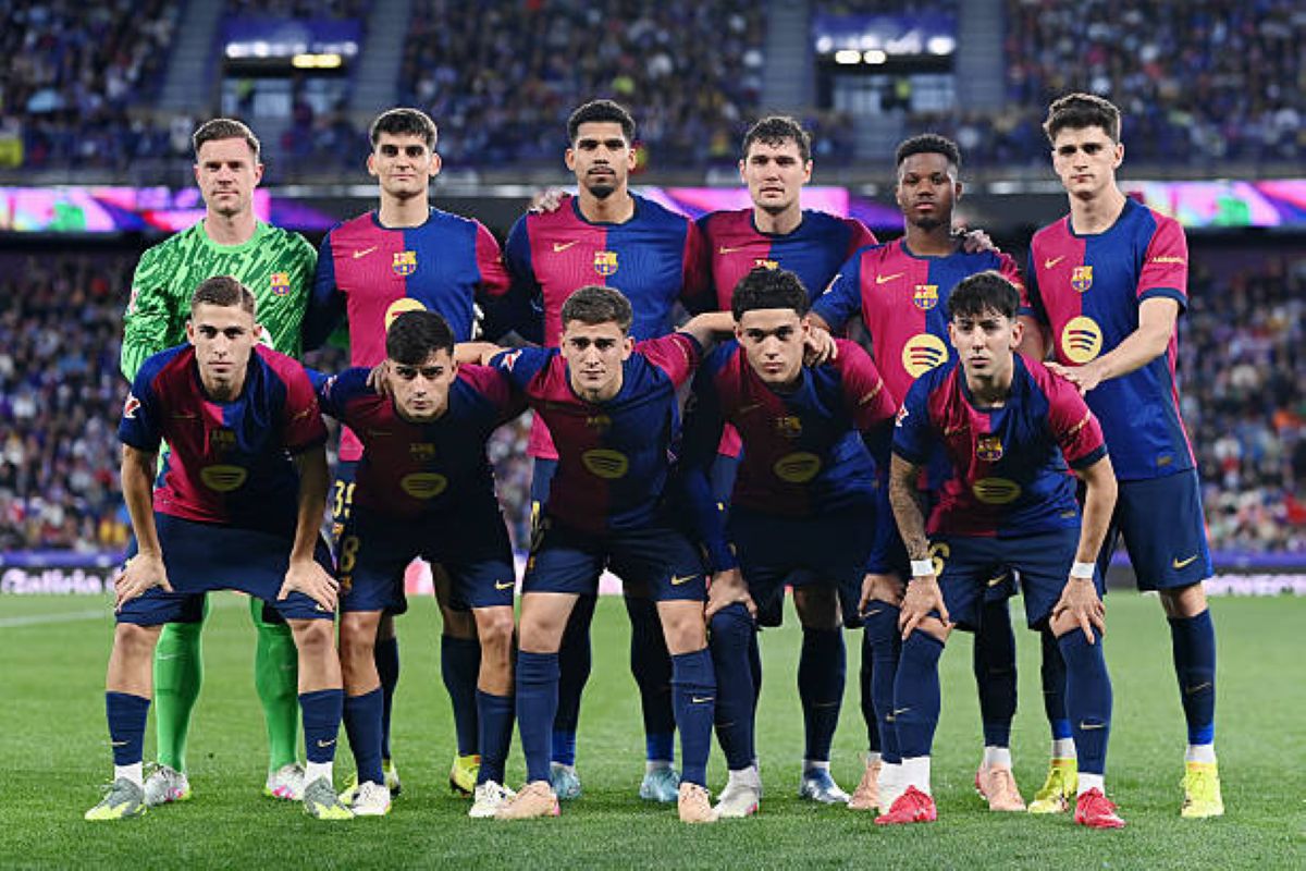 ManagingBarca's tweet card. European football giants are circling as a Barcelona ace faces an uncertain future, with transfer offers putting his role in jeopardy.