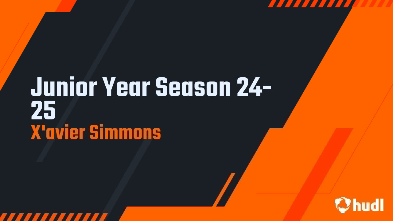 Xavier74S's tweet card. Junior Year Season 24-25