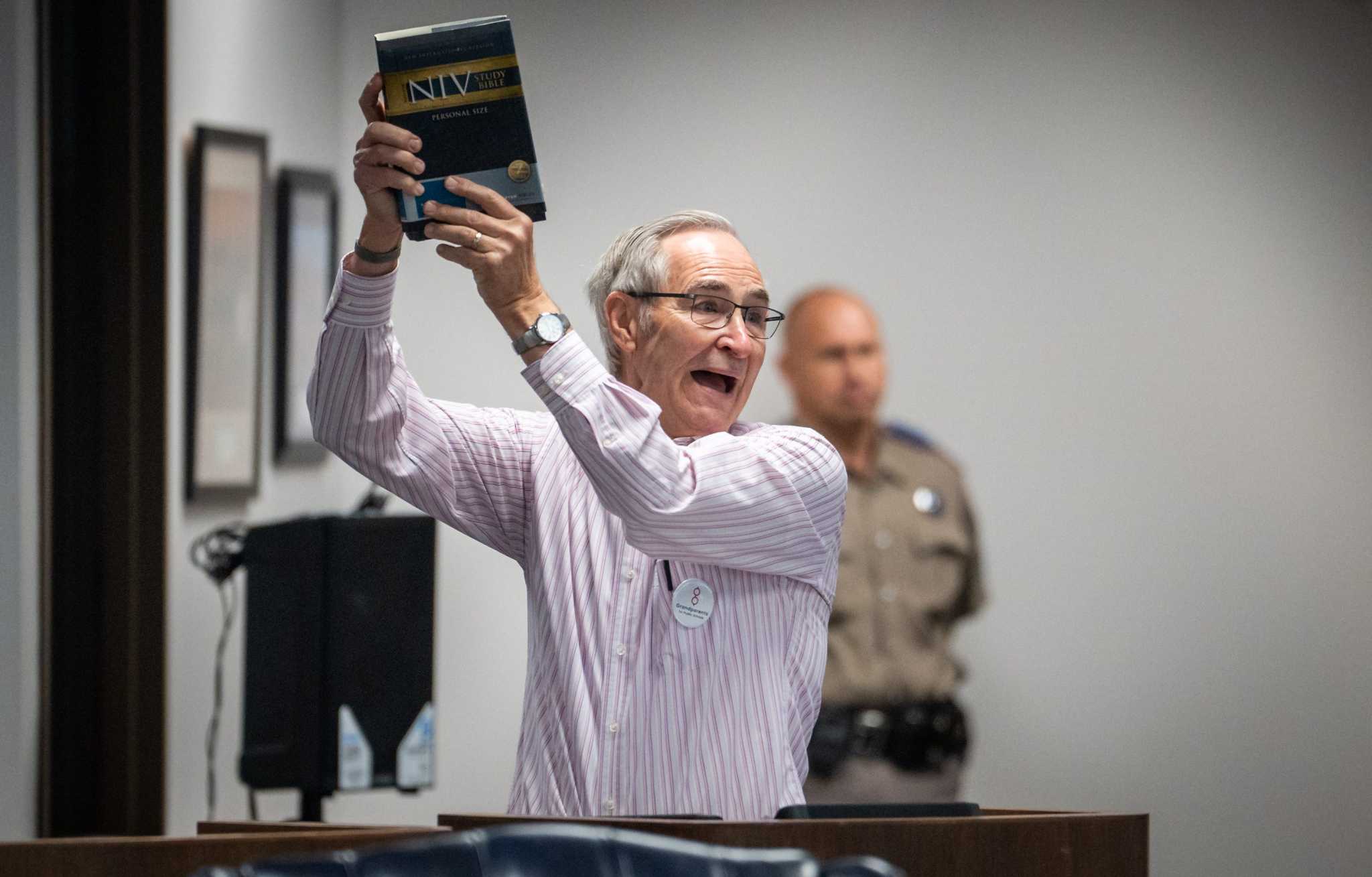 alanfossler's tweet card. As the state's Bible-infused reading curriculum prepares to land in schools next month, controversy over the curriculum, which pit religious experts and faith leaders against each other, abounds.