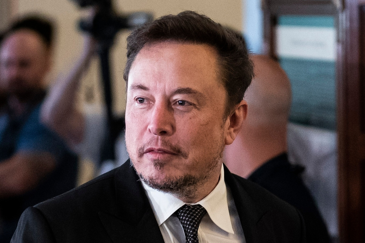 lathram's tweet card. Elon Musk has pulled back on policing falsehoods. That doesn’t only hurt liberals.