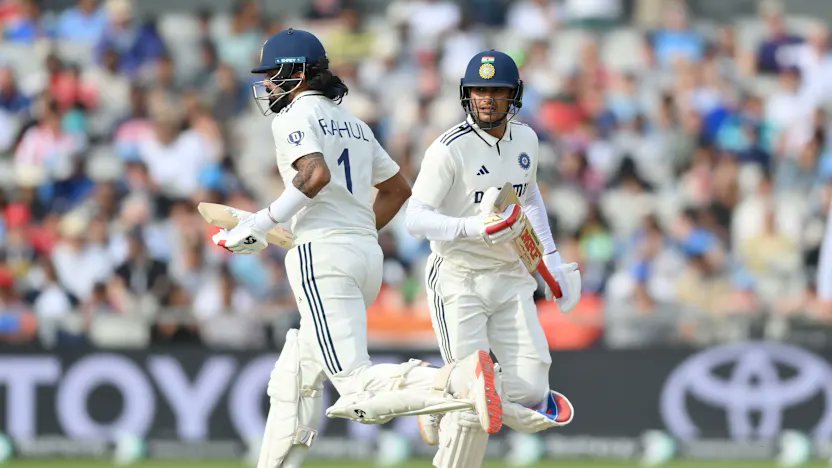 ICC's tweet card. After an early brace from Chris Woakes, India bounce back with the bat as a riveting Day 5 beckons.