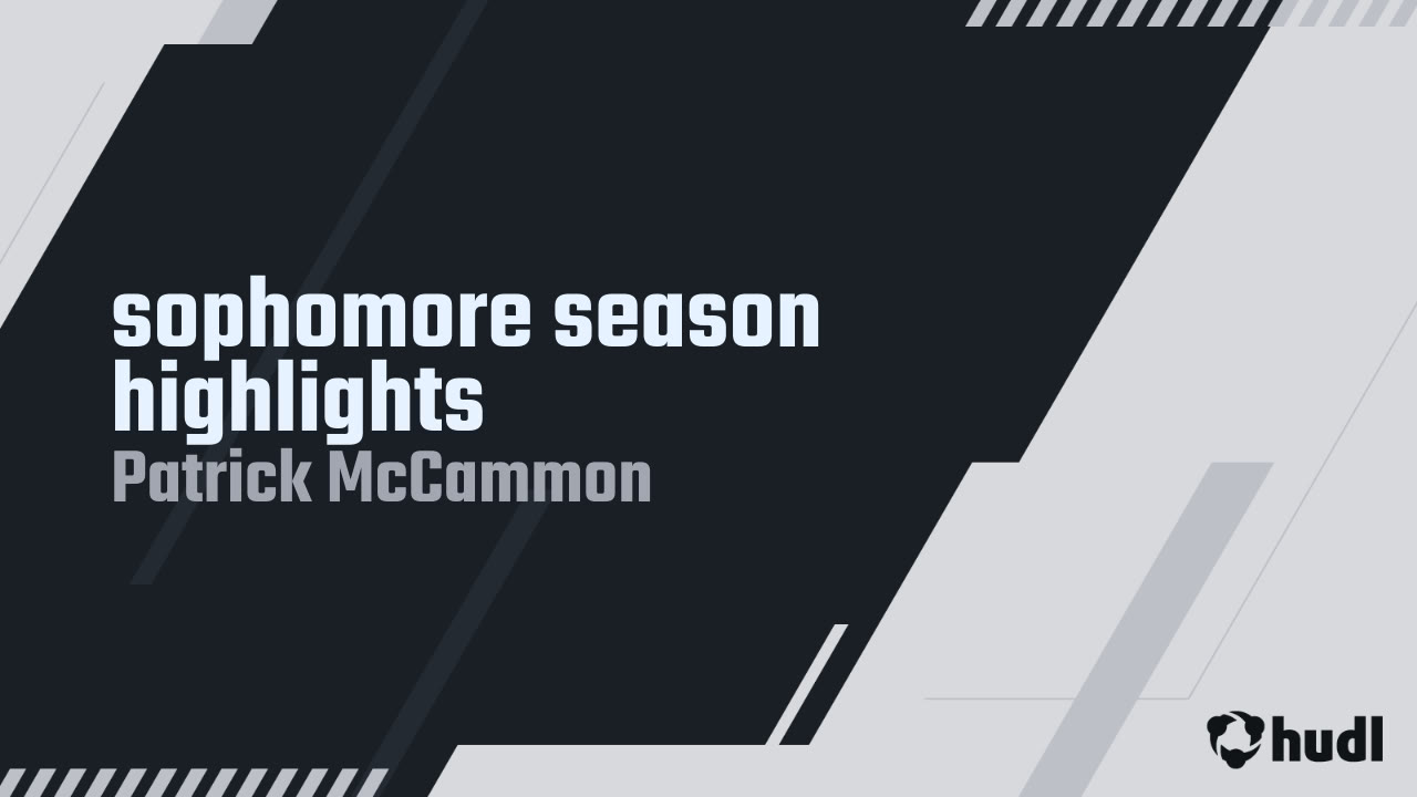 PatrickMac77's tweet card. sophomore season highlights