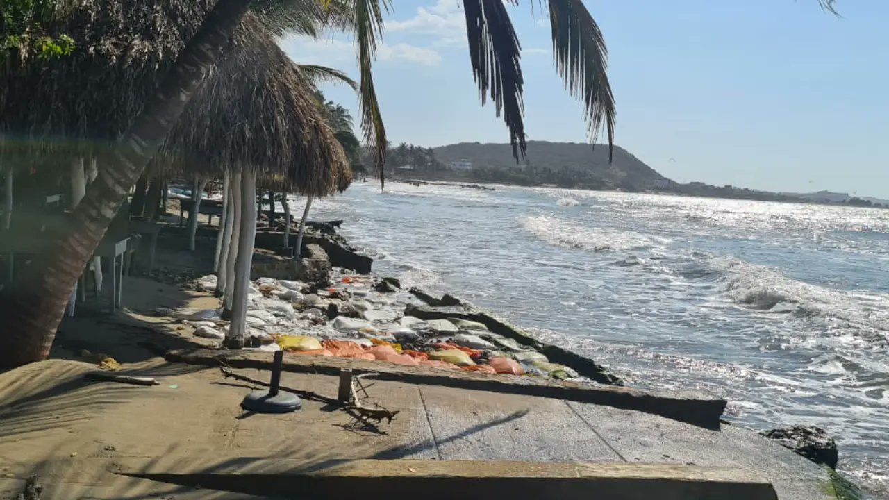 BLUCaribe's tweet card. Los trabajos que se requieren en esta zona necesitan una inversión de 90.000 millones de pesos, que será asumida por la Gobernación del Atlántico.