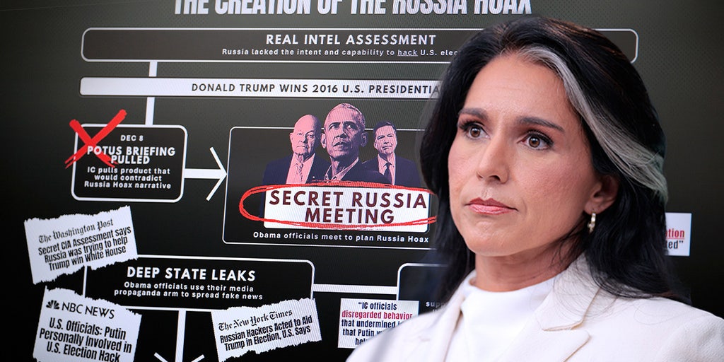 RudyGiuliani's tweet card. DNI Tulsi Gabbard declassified a slew of documents this month she says reveal Obama administration officials “manufactured" intelligence to push the Trump-Russia collusion narrative.