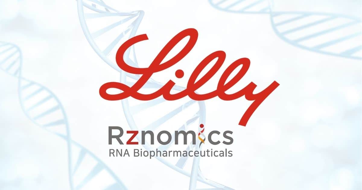 WeekinHearing's tweet card. Eli Lilly Deepens Commitment to Hearing Loss Therapies Through RNA-Editing Deal with Rznomics