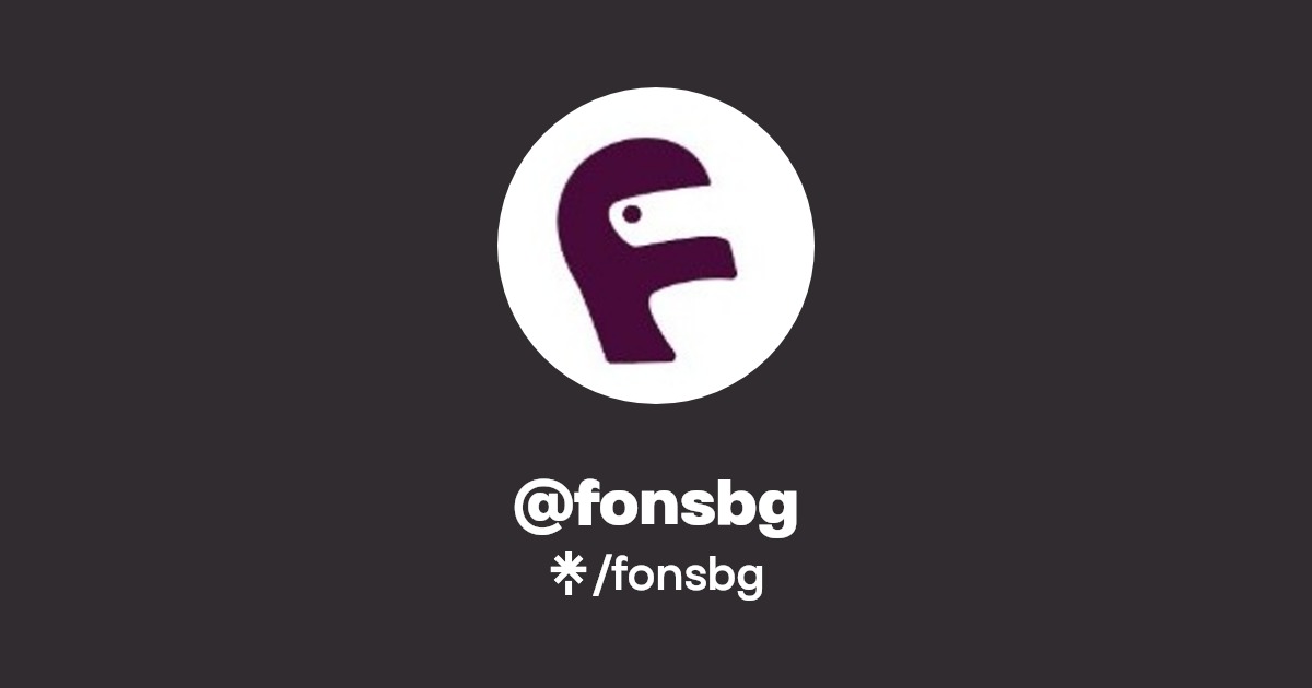Fonsbg's tweet card. Creador de contenido.