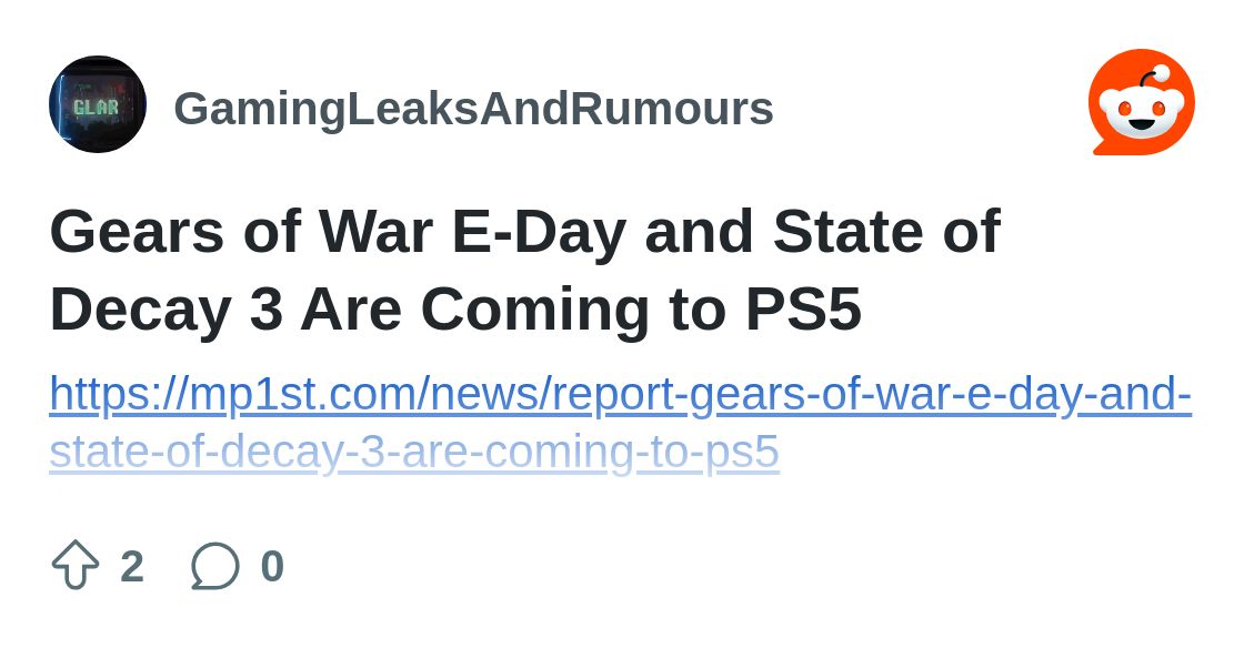 rgamingleaks's tweet card. Explore this post and more from the GamingLeaksAndRumours community