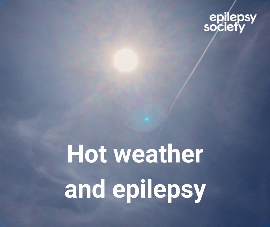 epilepsysociety's tweet card. We know that rising temperatures can be a real challenge for some people with epilepsy so we’ve put together some practical tips on staying cool, being safe around water and storing medication...